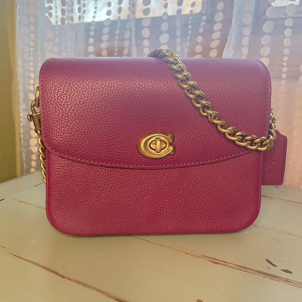 Coach - Cassie 19 | Brass/Deep Plum